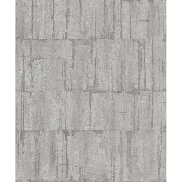 Manhattan Comfort Lakewood Buck Silver Horizontal 33 ft L X 209 in W Wallpaper BR4096-560312 - main